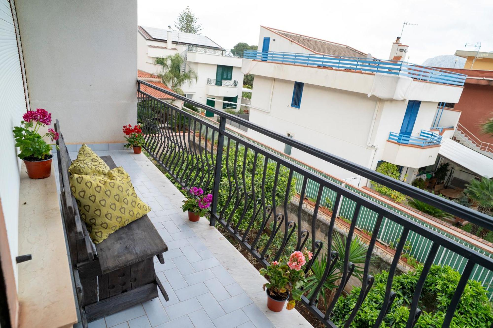 Ferienwohnung A Casa Di Mara Mondello Exterior foto